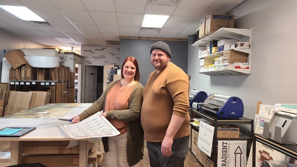 Trisha and Jared at Gradient Print