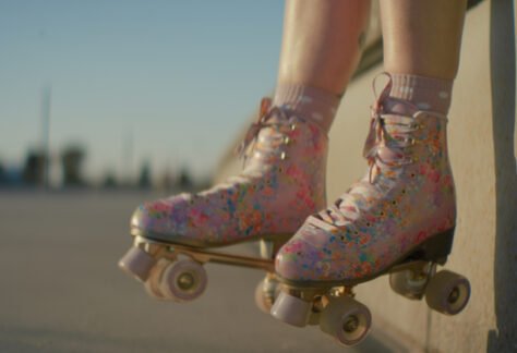 Decorative Roller Skates With Small Wings